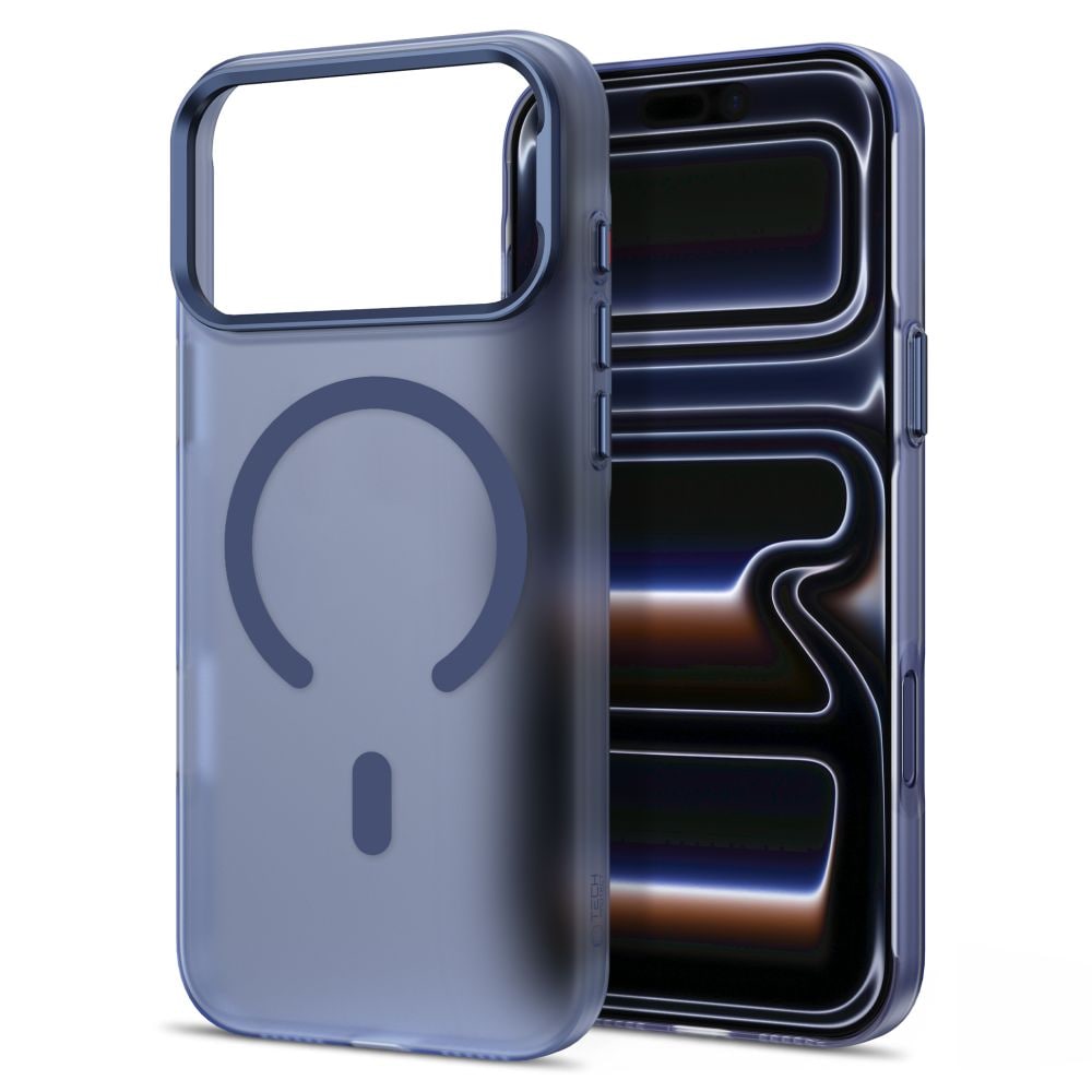 Tech-Protect MagZero MagSafe-etui til iPhone 17 Pro Max / 18 Pro Max – mat marineblå