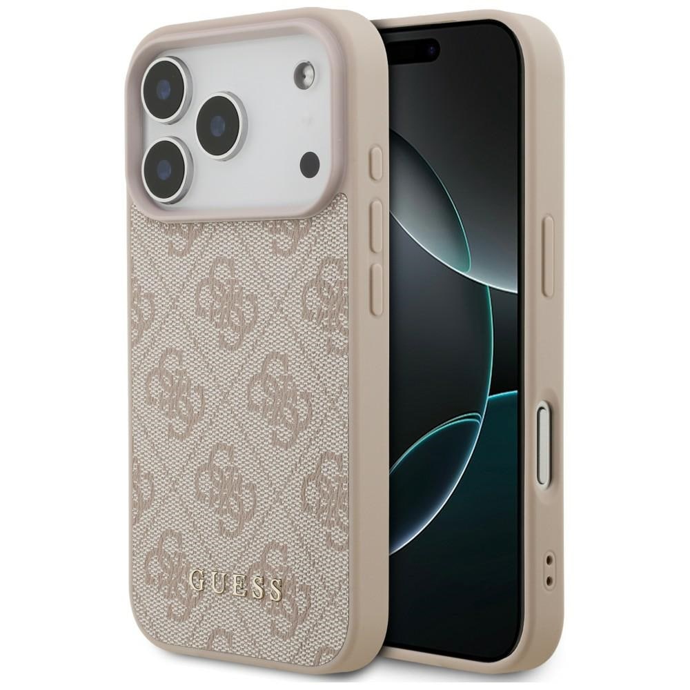 Guess 4G Classic-etui til iPhone 17 Pro / 18 Pro – lyserød