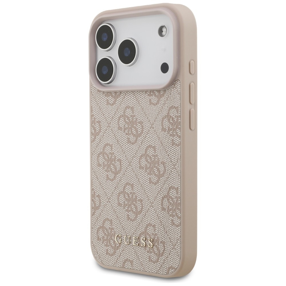 Guess 4G Classic-etui til iPhone 17 Pro / 18 Pro – lyserød