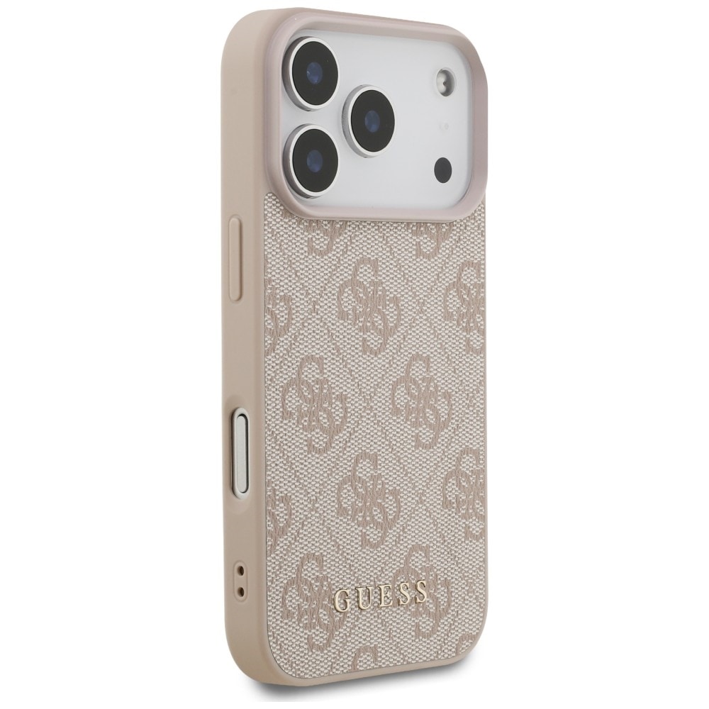 Guess 4G Classic-etui til iPhone 17 Pro / 18 Pro – lyserød