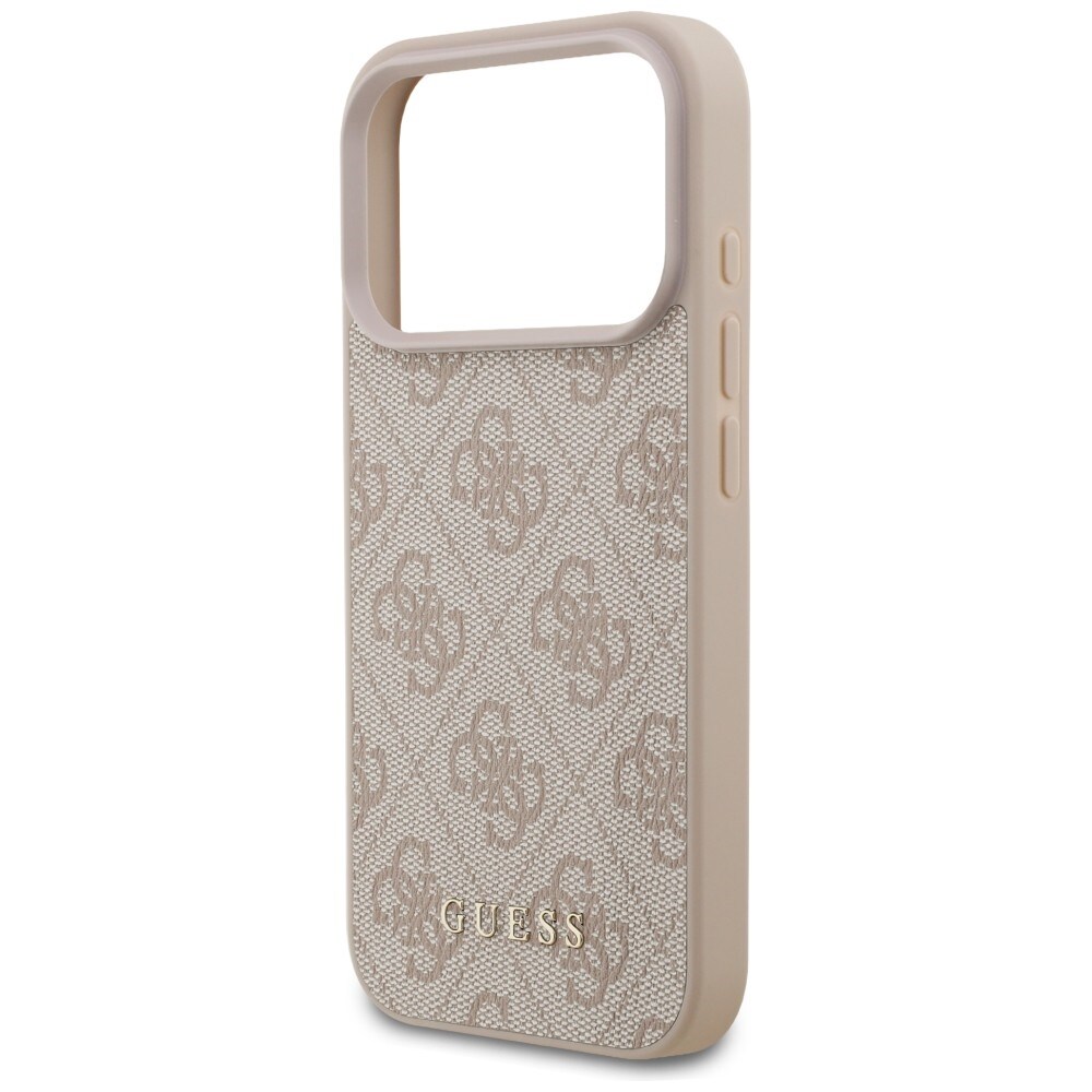 Guess 4G Classic-etui til iPhone 17 Pro / 18 Pro – lyserød