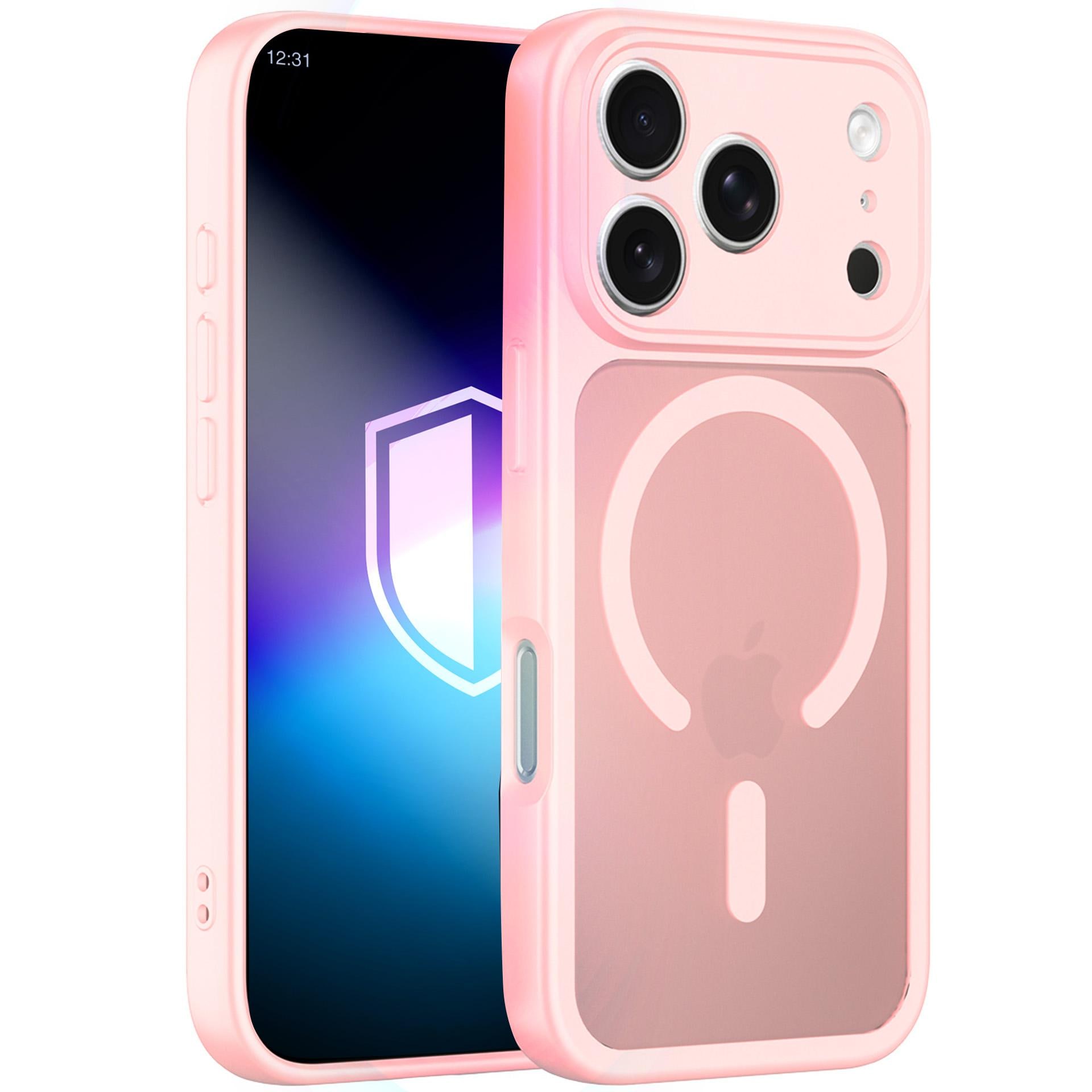 3mk Misty MagCase til iPhone 17 Pro/18 Pro – lyserød
