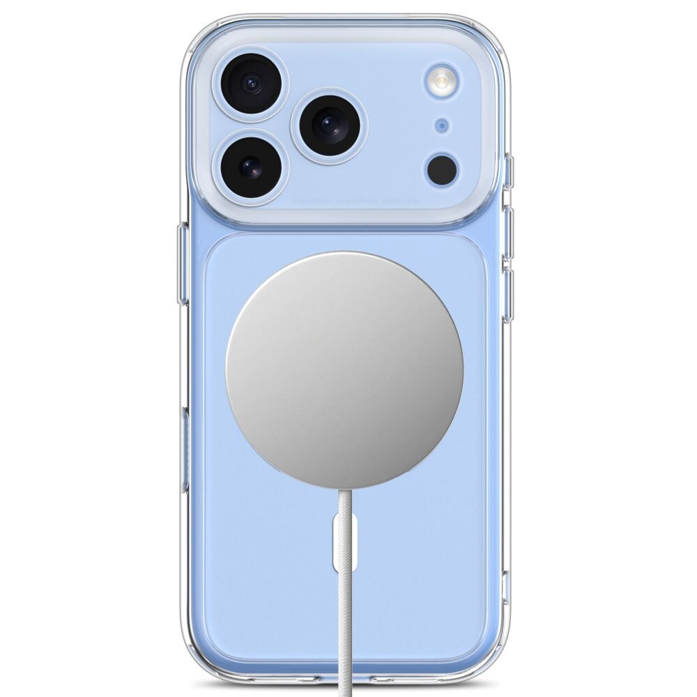 Tech-Protect MagPeak MagSafe CC-etui til iPhone 18 Pro Max / 17 Pro Max – gennemsigtigt
