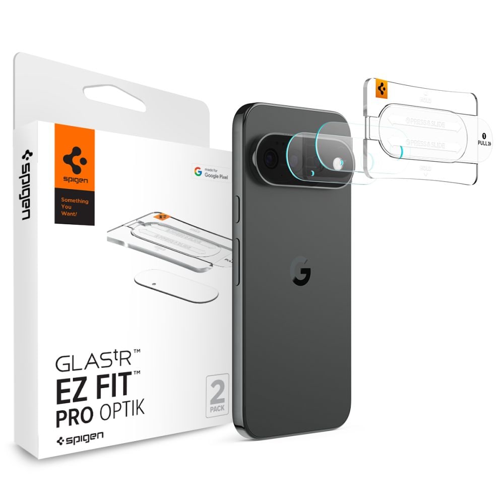 Spigen Optik Pro HD 2-pak med skærmbeskyttelse af hærdet glas til Google Pixel 11 Pro XL