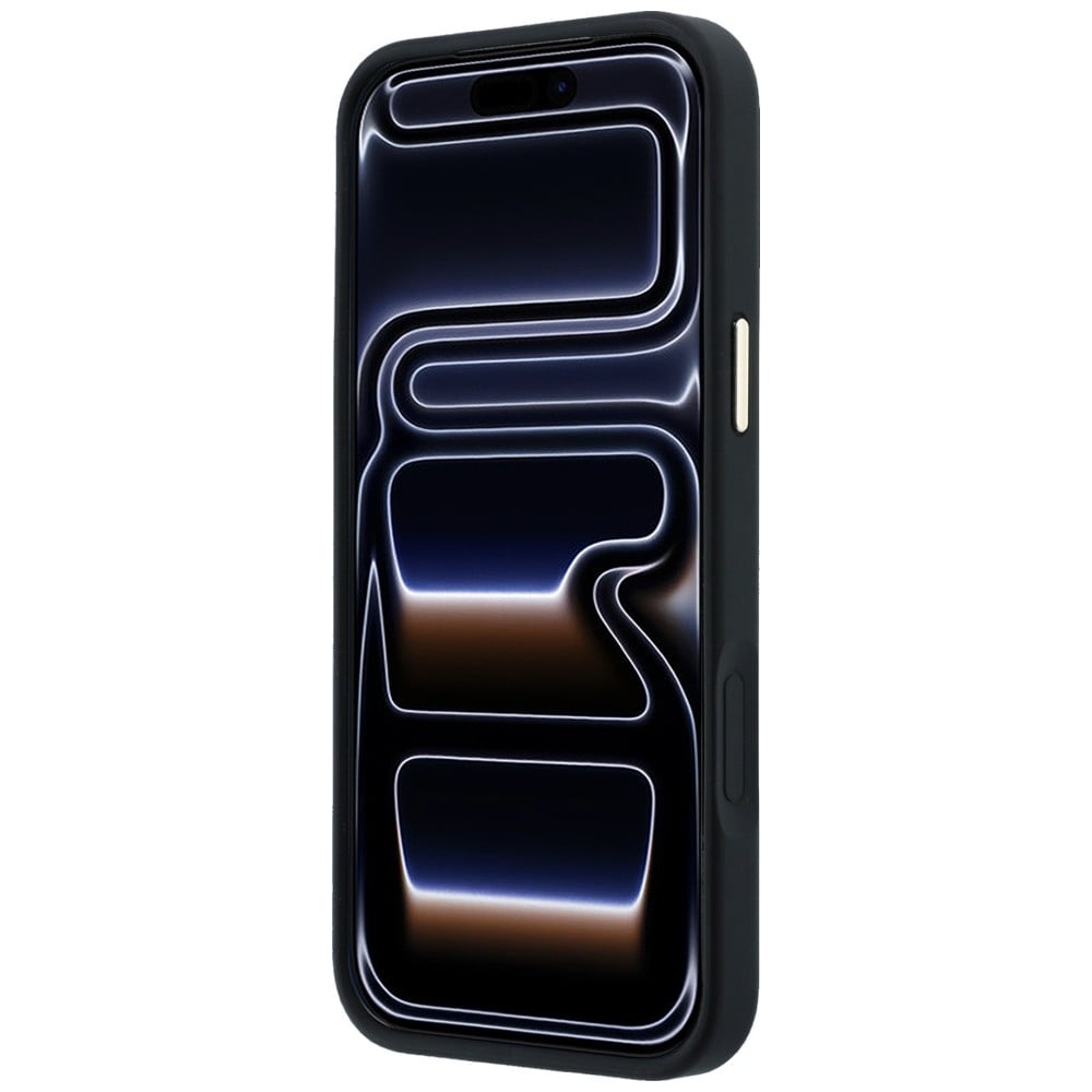 Guess Ring Stand 360 4G Classic Logo MagSafe-etui til iPhone 17 Pro / 18 Pro – Sort