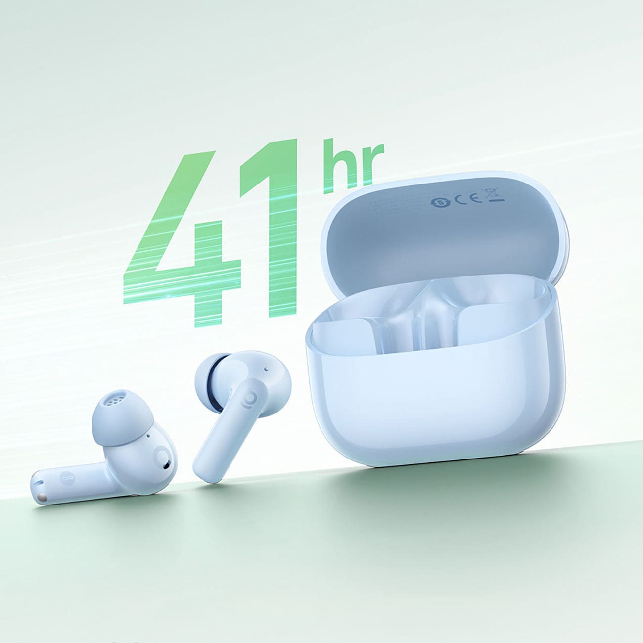 Baseus Bass EP10 TWS trådløse in-ear-hovedtelefoner med ANC – Blå