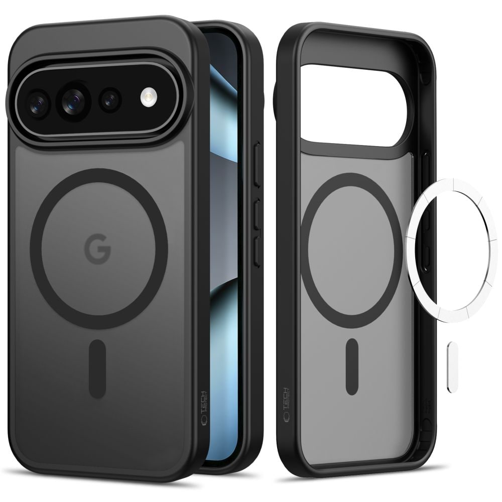 Tech-Protect Magmat MagSafe-etui til Google Pixel 9 / 9 Pro / 10 / 10 Pro / 11 / 11 Pro – mat sort