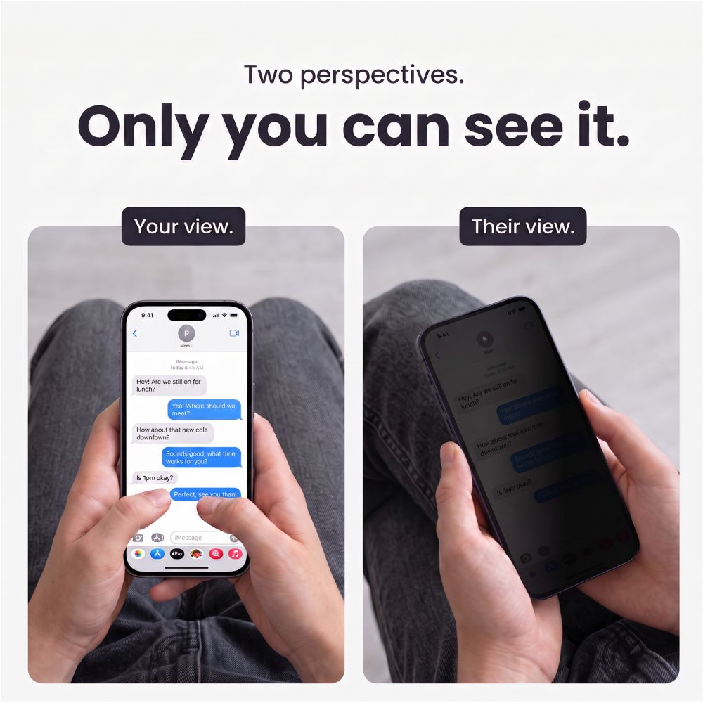 Tech-Protect Glass SPY+ 2-pak med privatlivsbeskyttende hærdet glas til iPhone 18 Pro Max