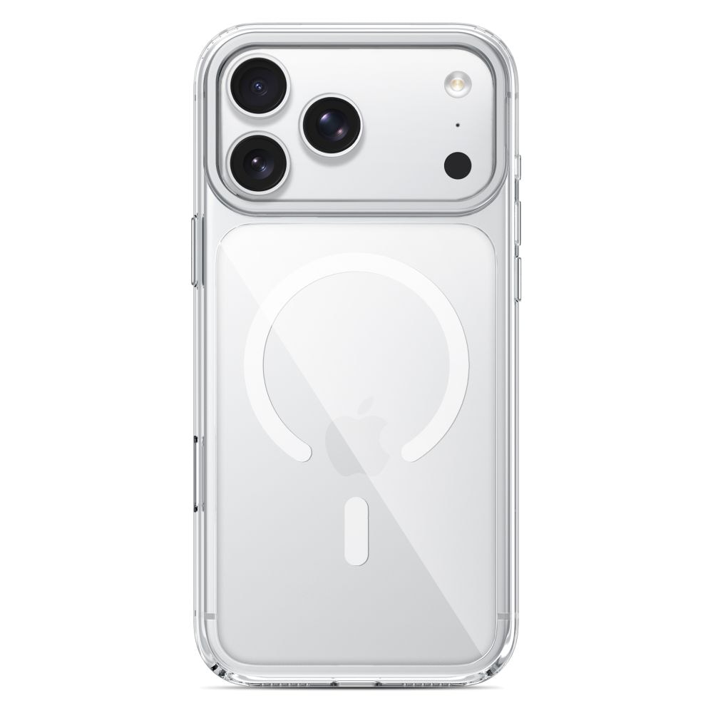 Tech-Protect MagStand MagSafe CC-etui til iPhone 18 Pro / 17 Pro – gennemsigtigt