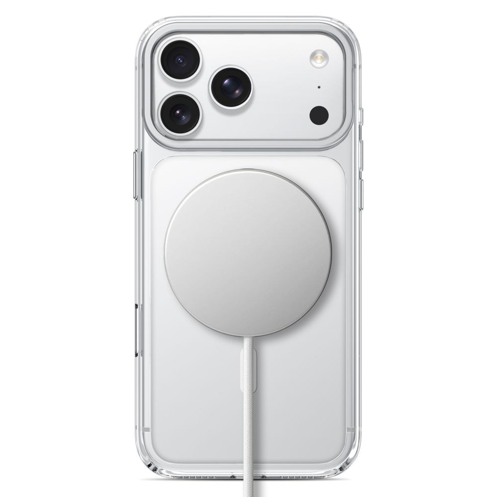 Tech-Protect MagStand MagSafe CC-etui til iPhone 18 Pro / 17 Pro – gennemsigtigt