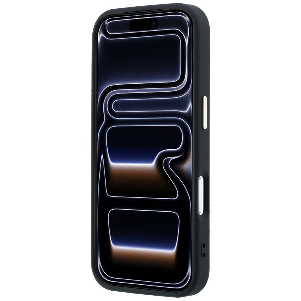 Guess 4G & Big Strass Logo-etui til iPhone 17 Pro Max / 18 Pro Max – Sort