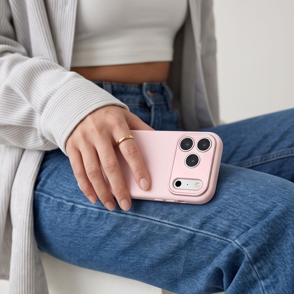 Tech-Protect Uniq MagSafe CC-etui til iPhone 18 Pro Max / 17 Pro Max – lyserød