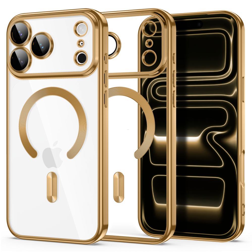 Tech-Protect MagFlex-etui til iPhone 18 Pro Max / 17 Pro Max – Guld