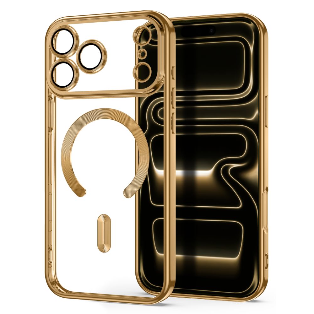 Tech-Protect MagFlex-etui til iPhone 18 Pro Max / 17 Pro Max – Guld