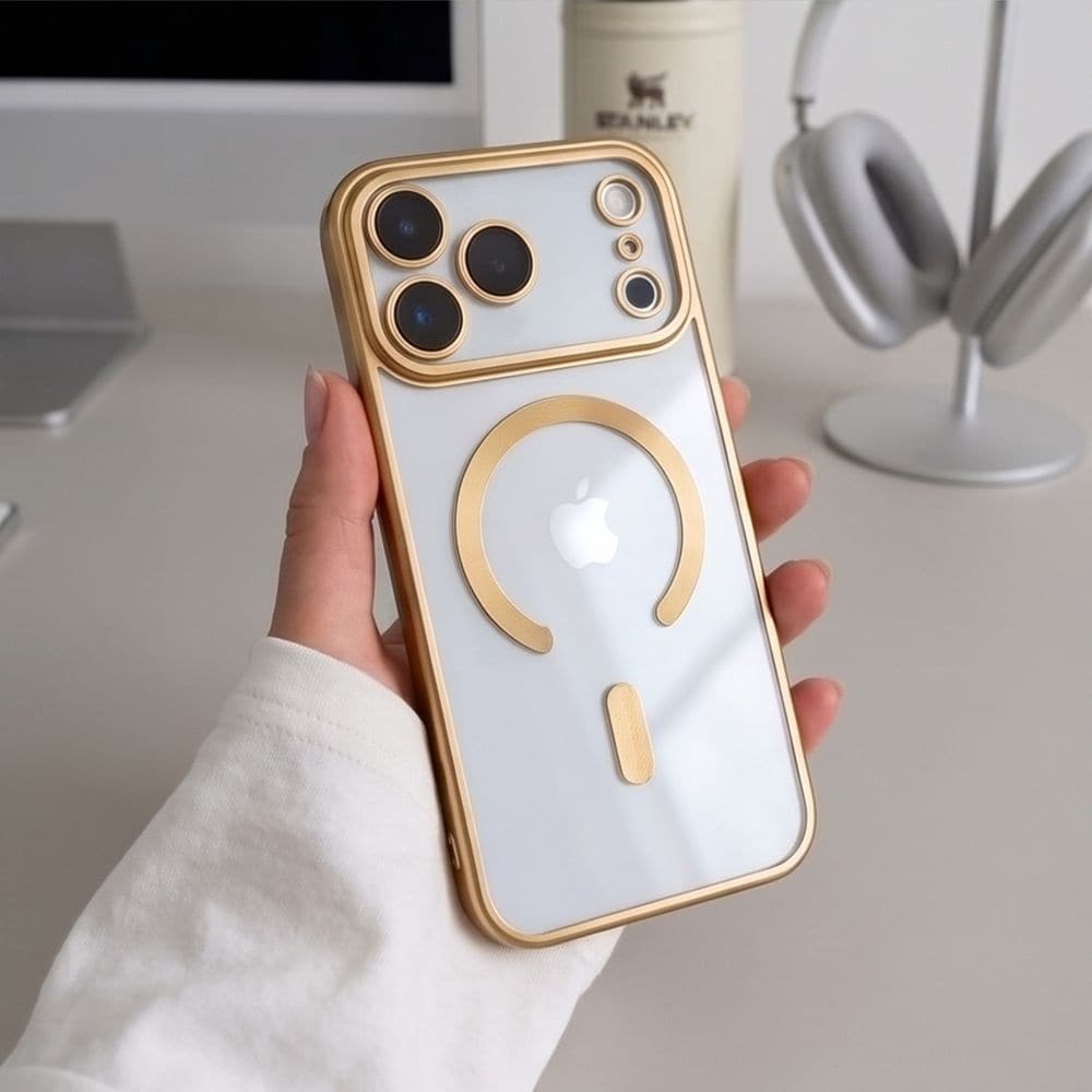 Tech-Protect MagFlex-etui til iPhone 18 Pro Max / 17 Pro Max – Guld