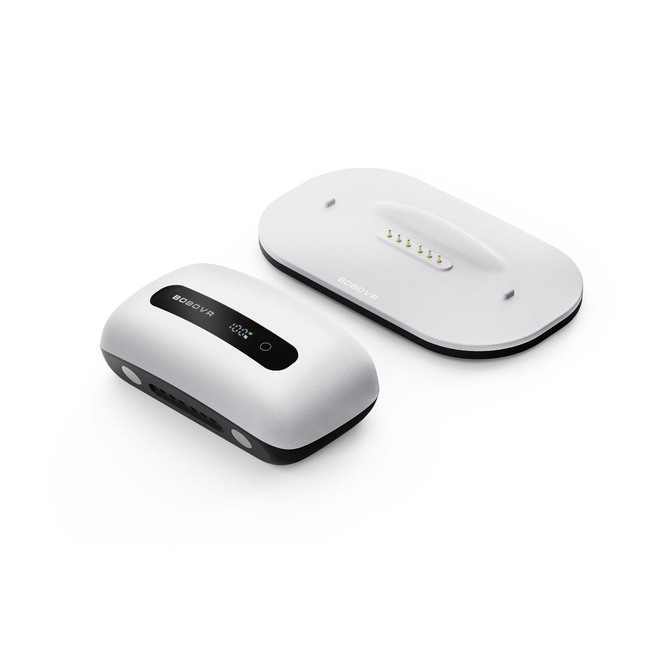 BoboVR BM60-1 6500 mAh-batteri til BoboVR M3 Pro+ og BoboVR M3 med ladestation – hvid