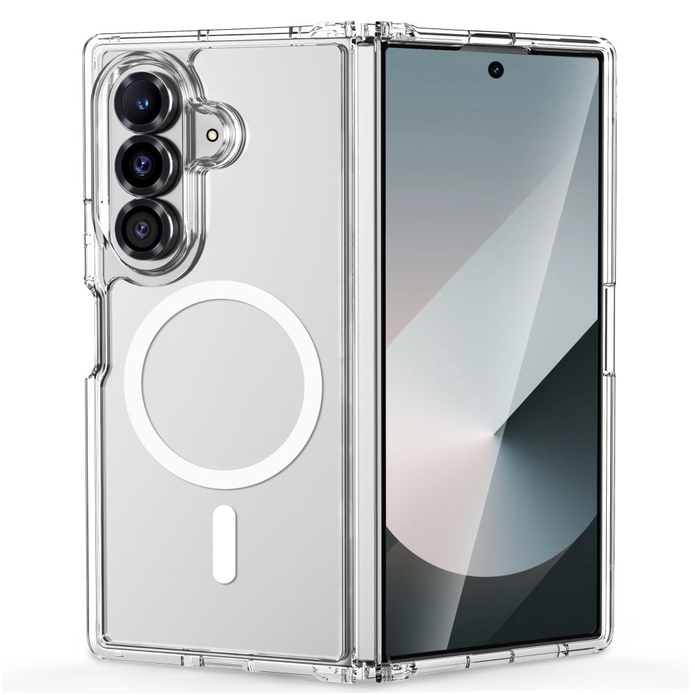 Tech-Protect FlexAir Hybrid MagSafe-etui til Samsung Galaxy Z Fold 8 Ultra – gennemsigtigt