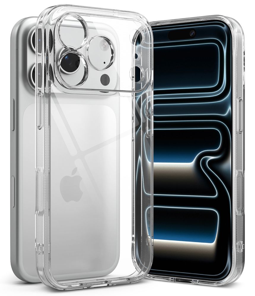Ringke Fusion-etui til iPhone 18 Pro Max / 17 Pro Max – gennemsigtigt
