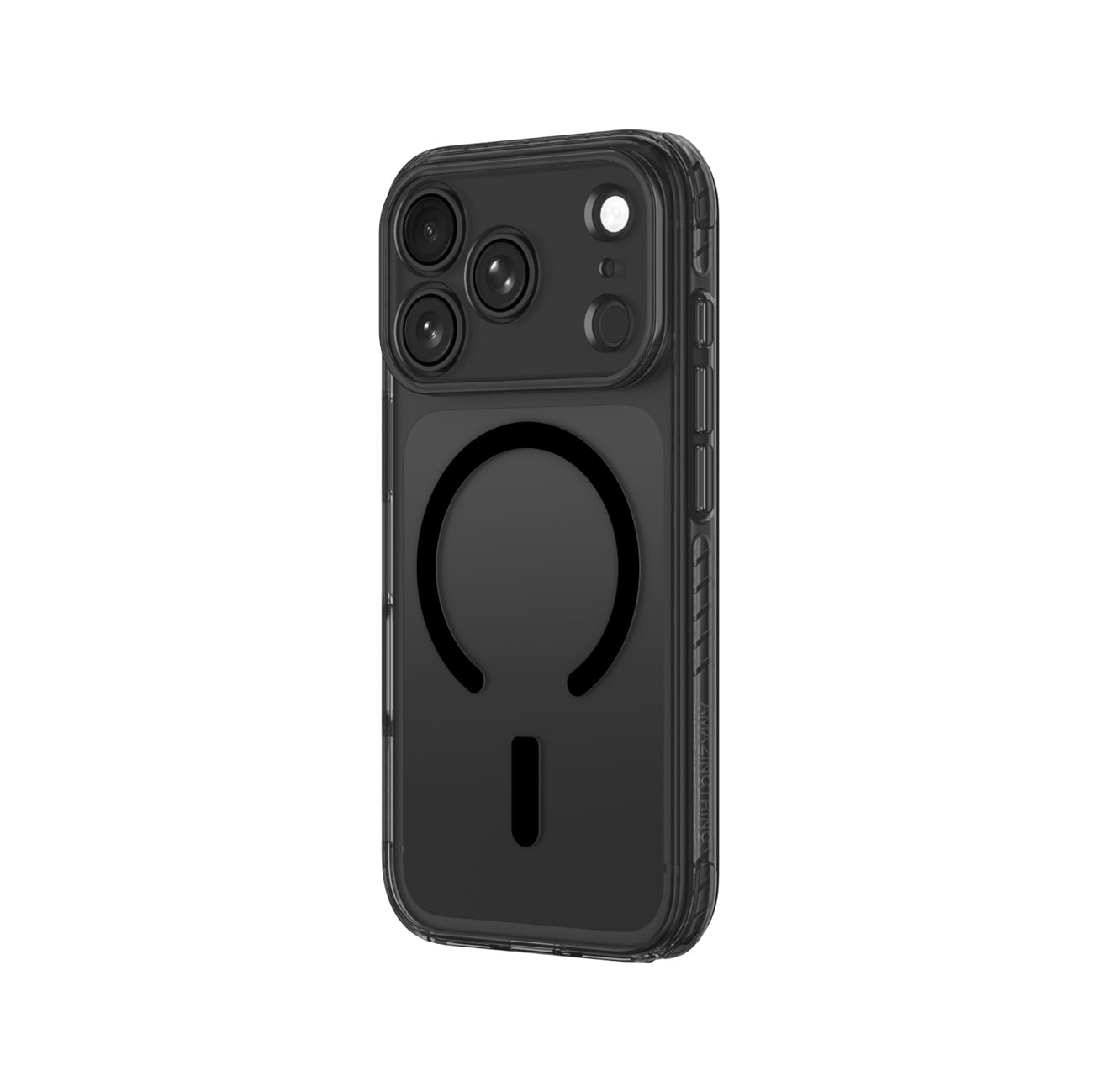 AmazingThing Titan Pro-objektivetui til iPhone 18 Pro m. kameradæksel & snorpunkt, MagSafe – sort