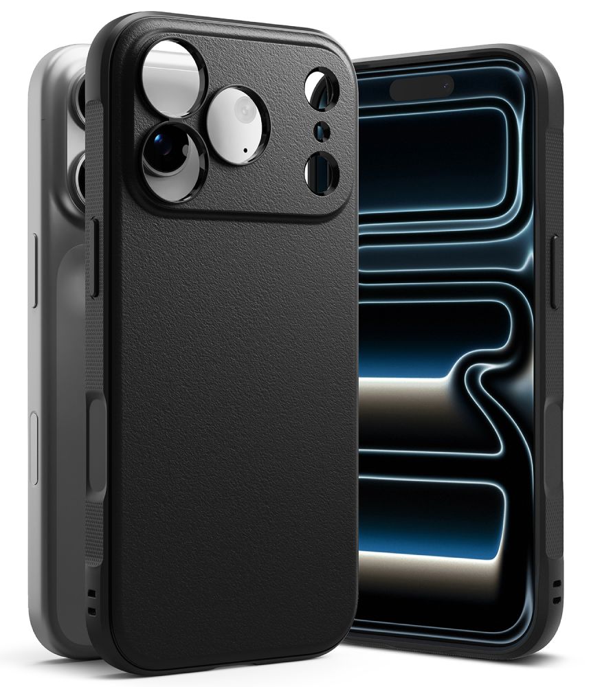 Ringke Onyx-etui til iPhone 18 Pro Max / 17 Pro Max – Sort