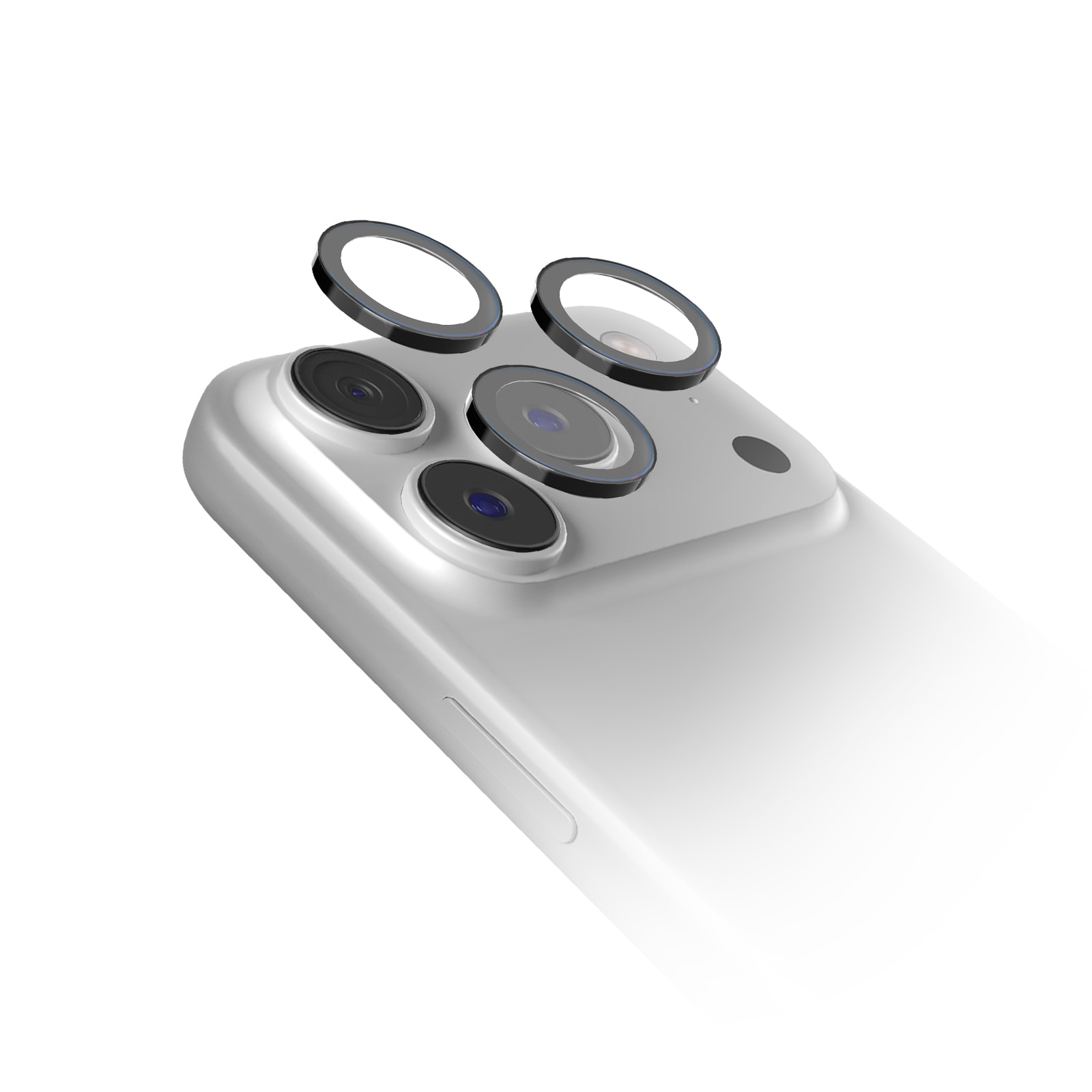 SBS Lens enkeltkamera-beskyttelse til iPhone 18 Pro / 18 Pro Max – Sort