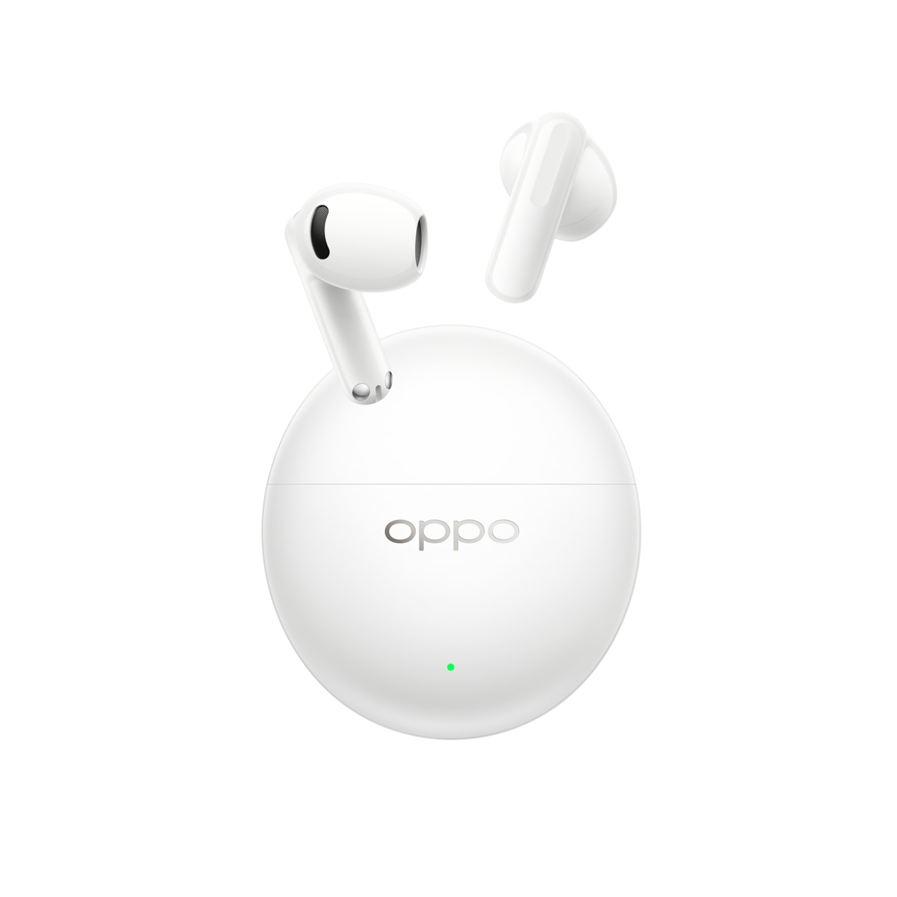 Oppo Enco Air5s trådløse in-ear-hovedtelefoner med aktiv støjreduktion (ANC) – hvid
