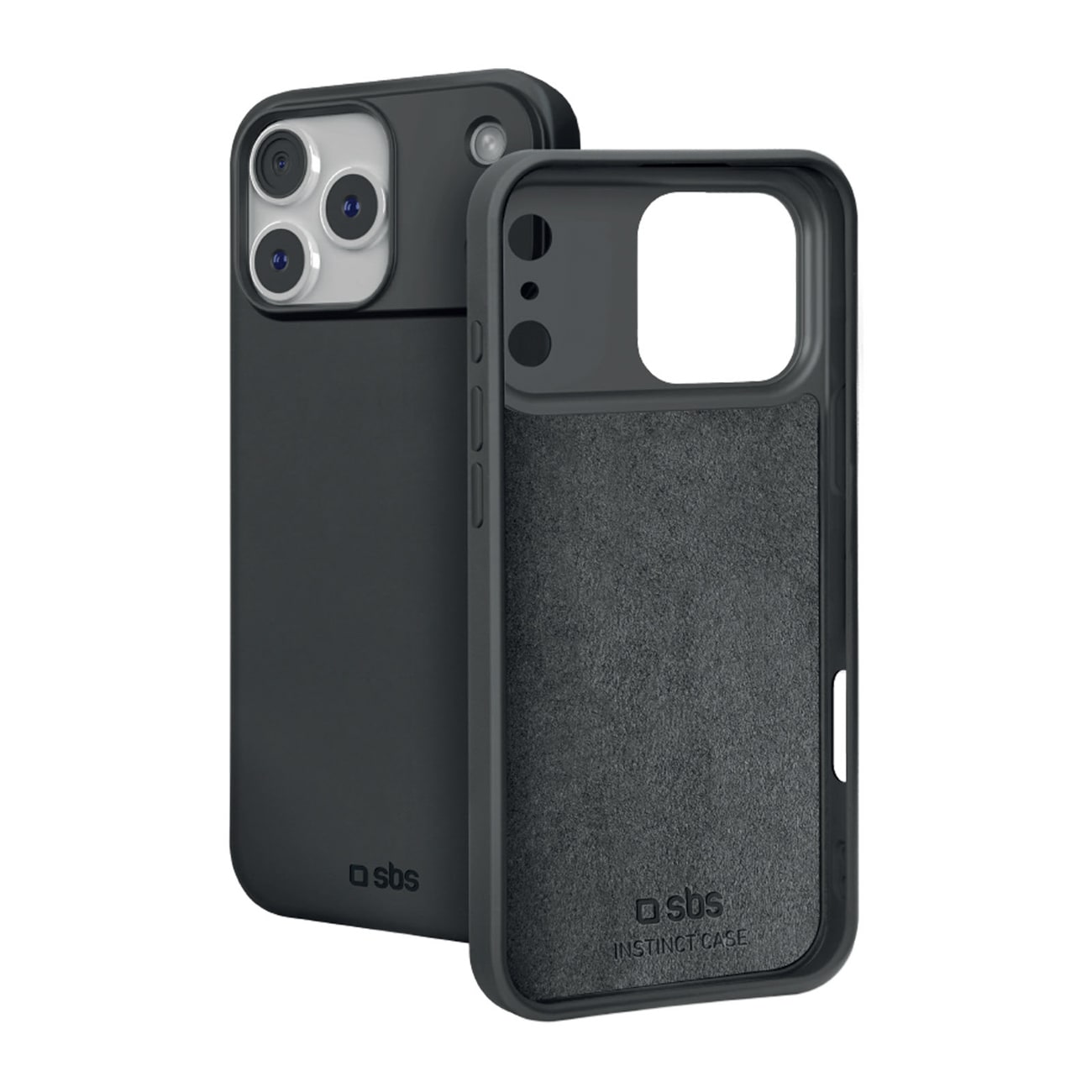 SBS Instinct-etui til iPhone 18 Pro Max / 17 Pro Max – Sort