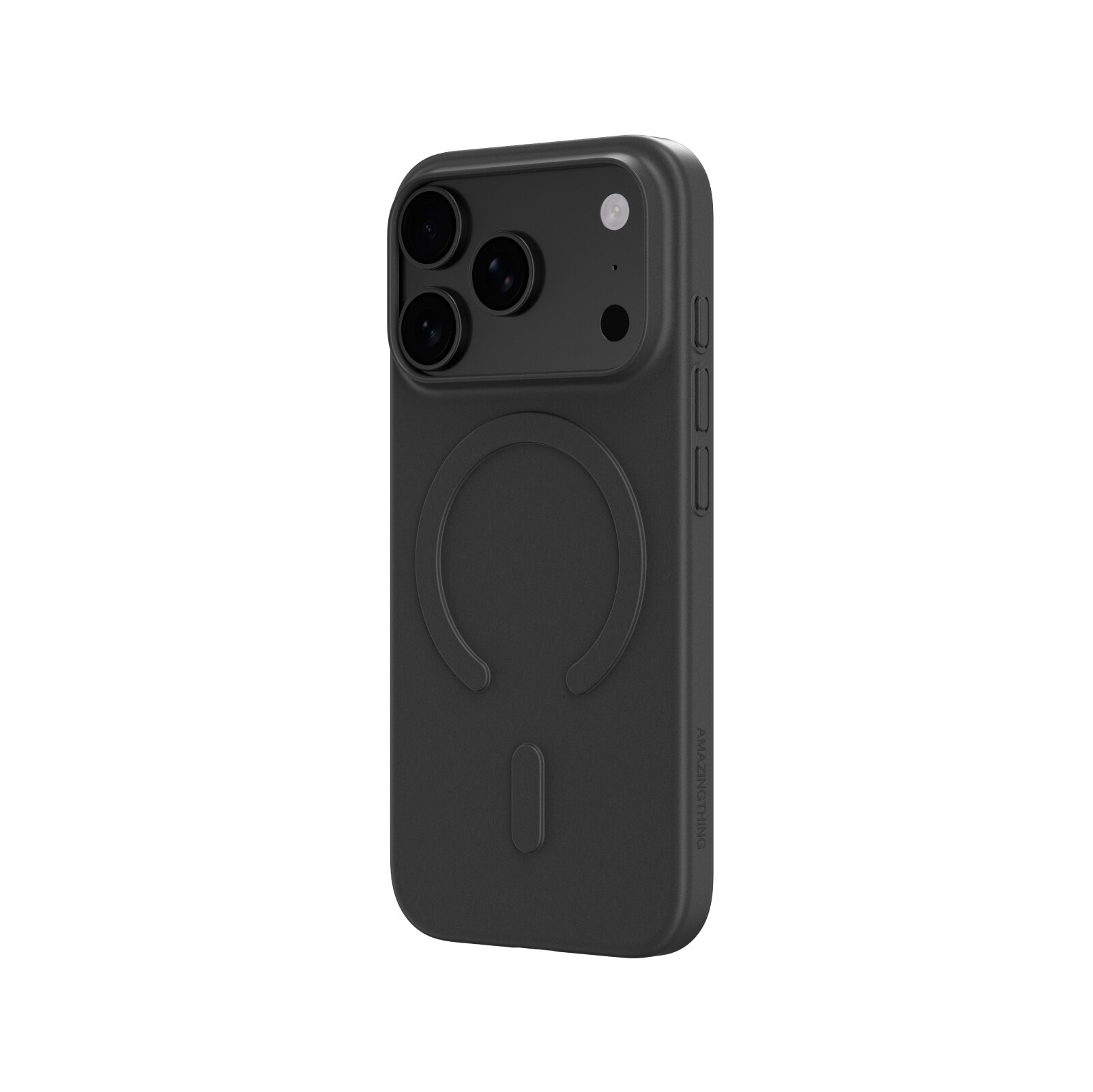 AmazingThing Minimal Air-etui til iPhone 18 Pro Max, kompatibelt med MagSafe – sort