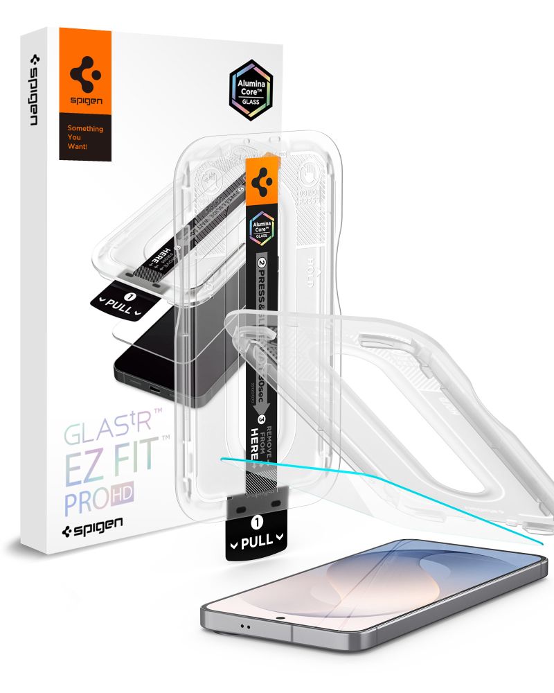 Spigen Glas.tR EZ Fit Pro AC hærdet glas til Samsung Galaxy S26 FE