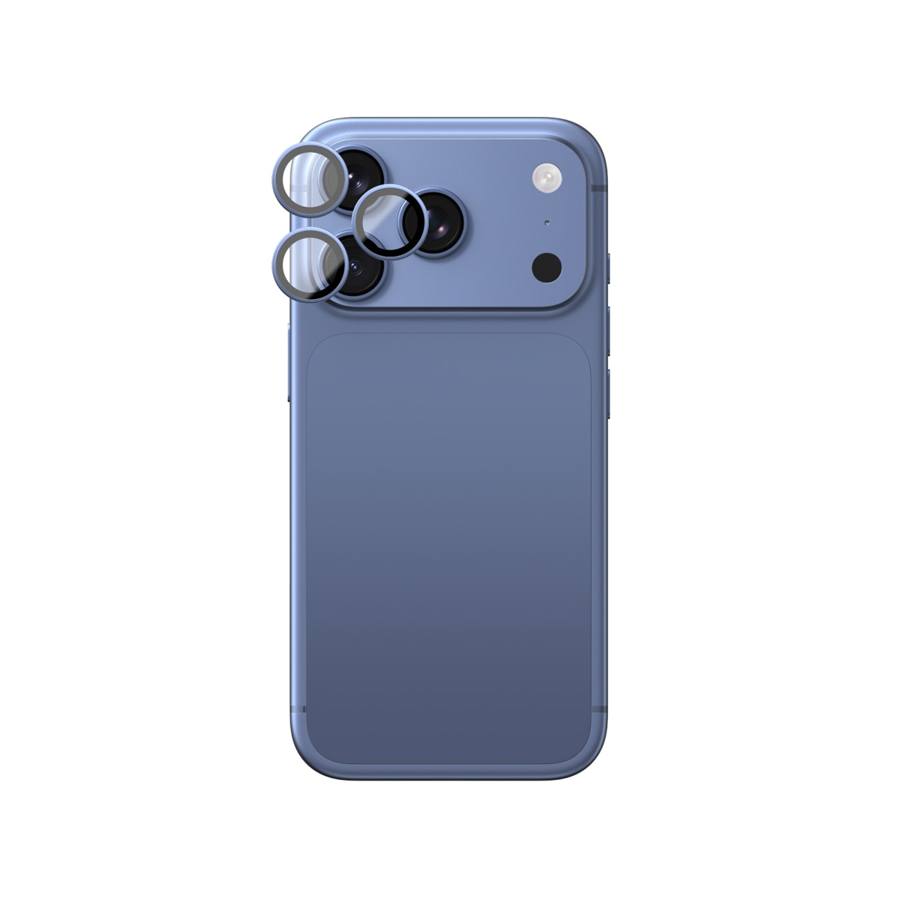 AmazingThing Radix Vision-objektivbeskyttelse til iPhone 18 Pro / 18 Pro Max – Blå