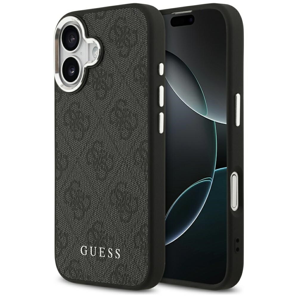 Guess 4G Classic Logo MagSafe-etui til iPhone 17 – sort