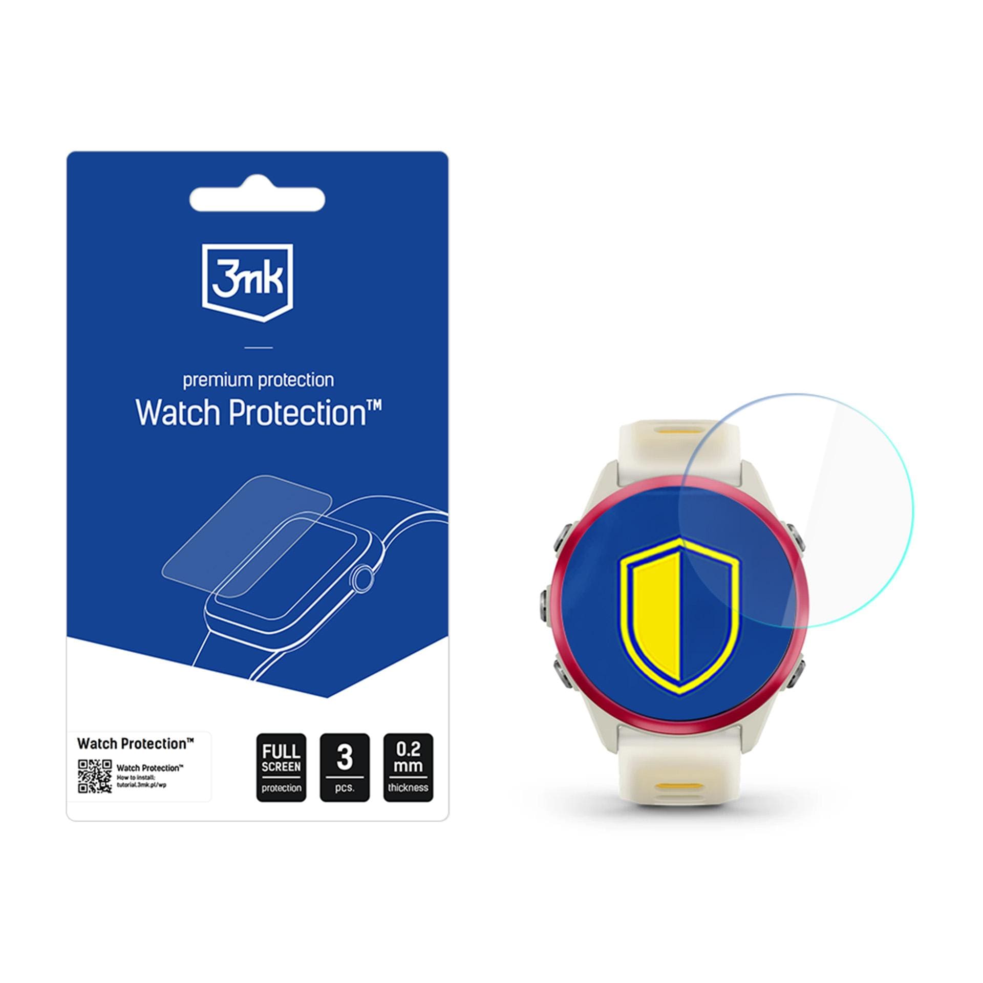 3mk Watch Protection ARC skærmbeskytter til Garmin Forerunner 570 (42 mm)