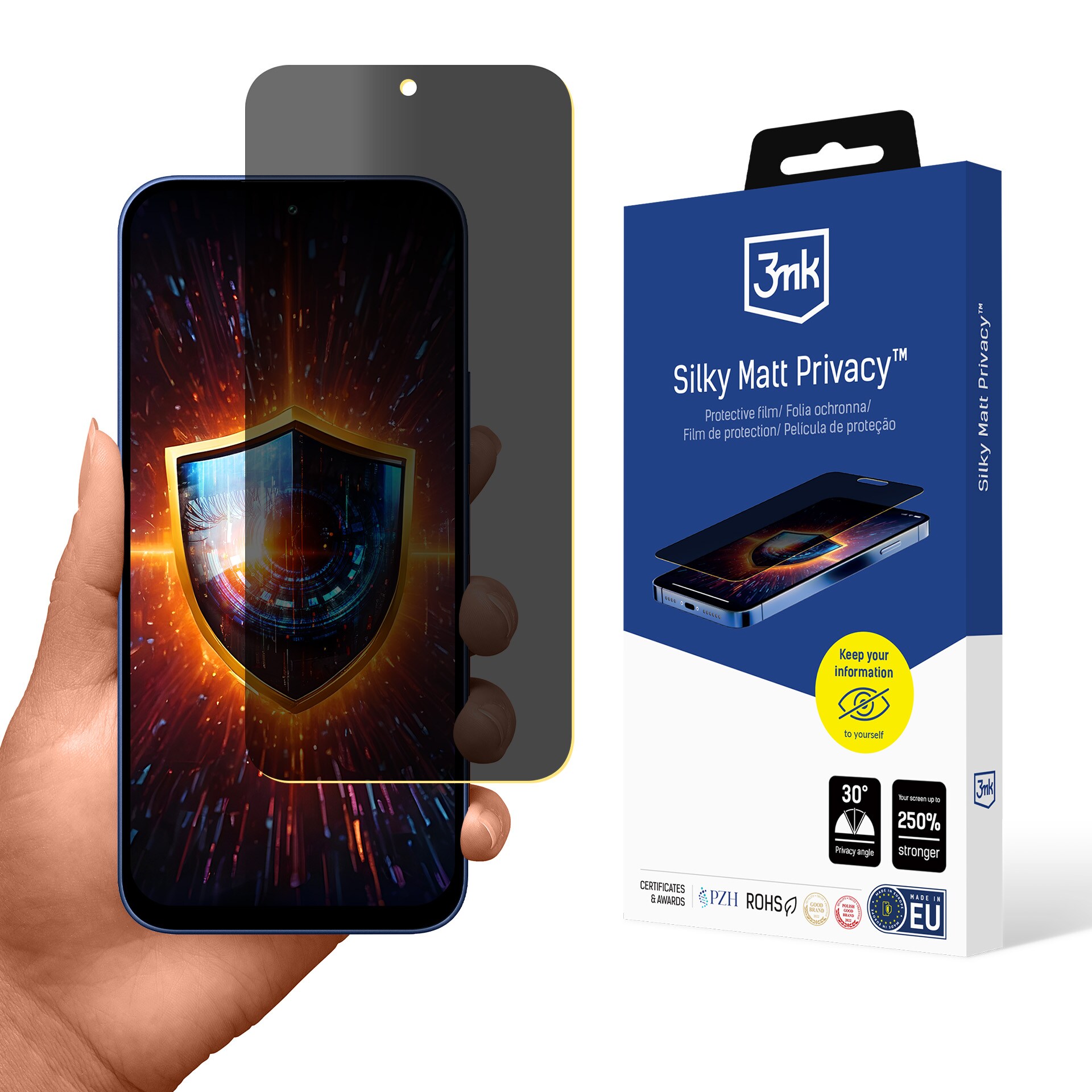 3mk Silky Matt Privacy mat skærmbeskytter til Xiaomi Redmi 17 4G / 5G