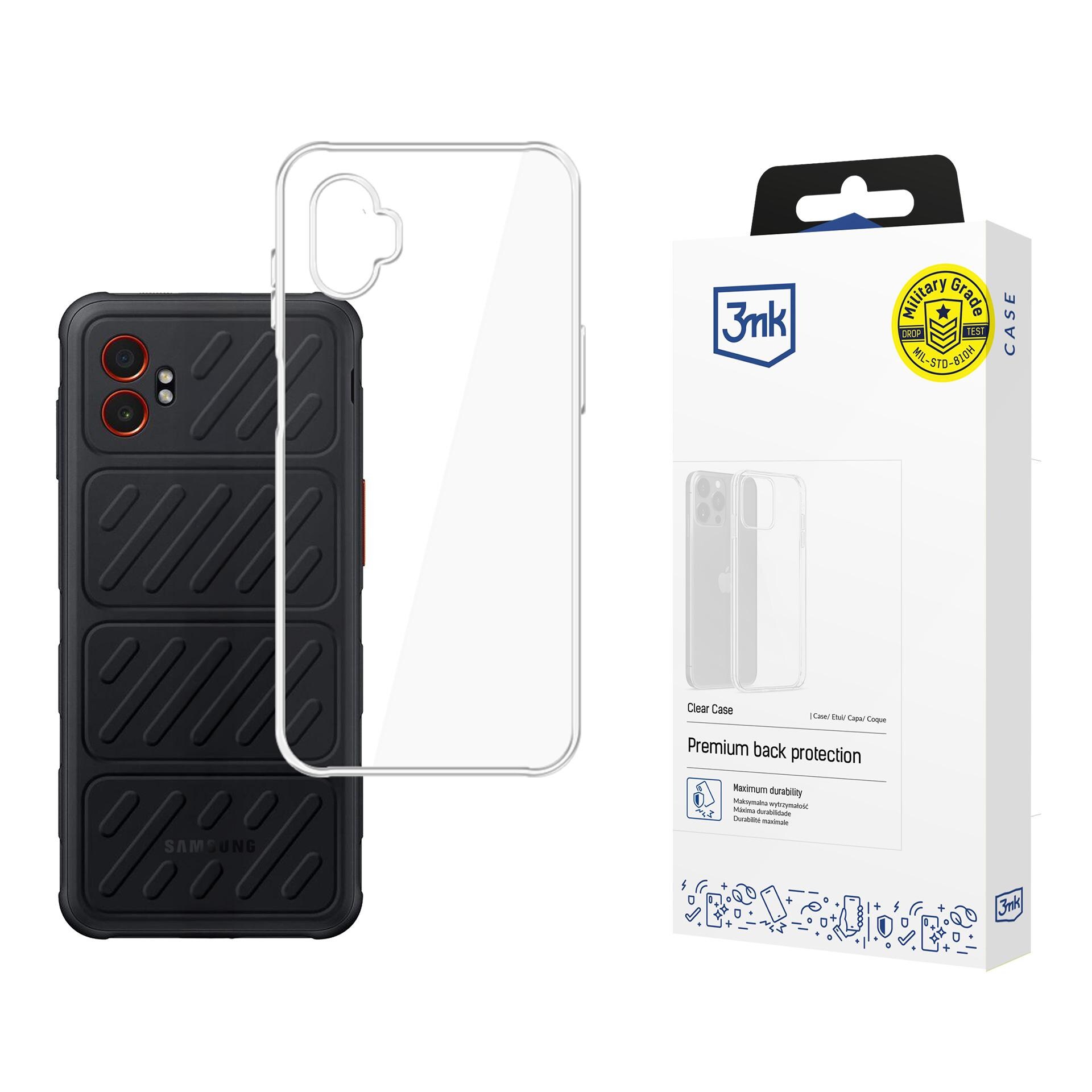 3mk gennemsigtigt cover til Samsung Galaxy XCover 7 Pro – gennemsigtigt