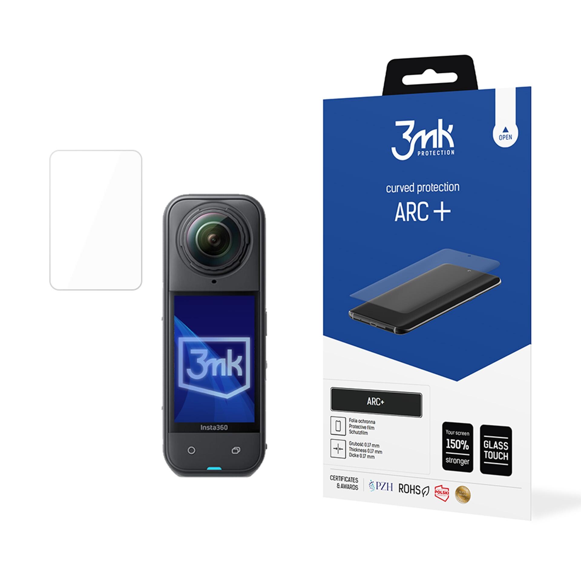 3mk ARC+ beskyttelsesfolie til Insta360 X5