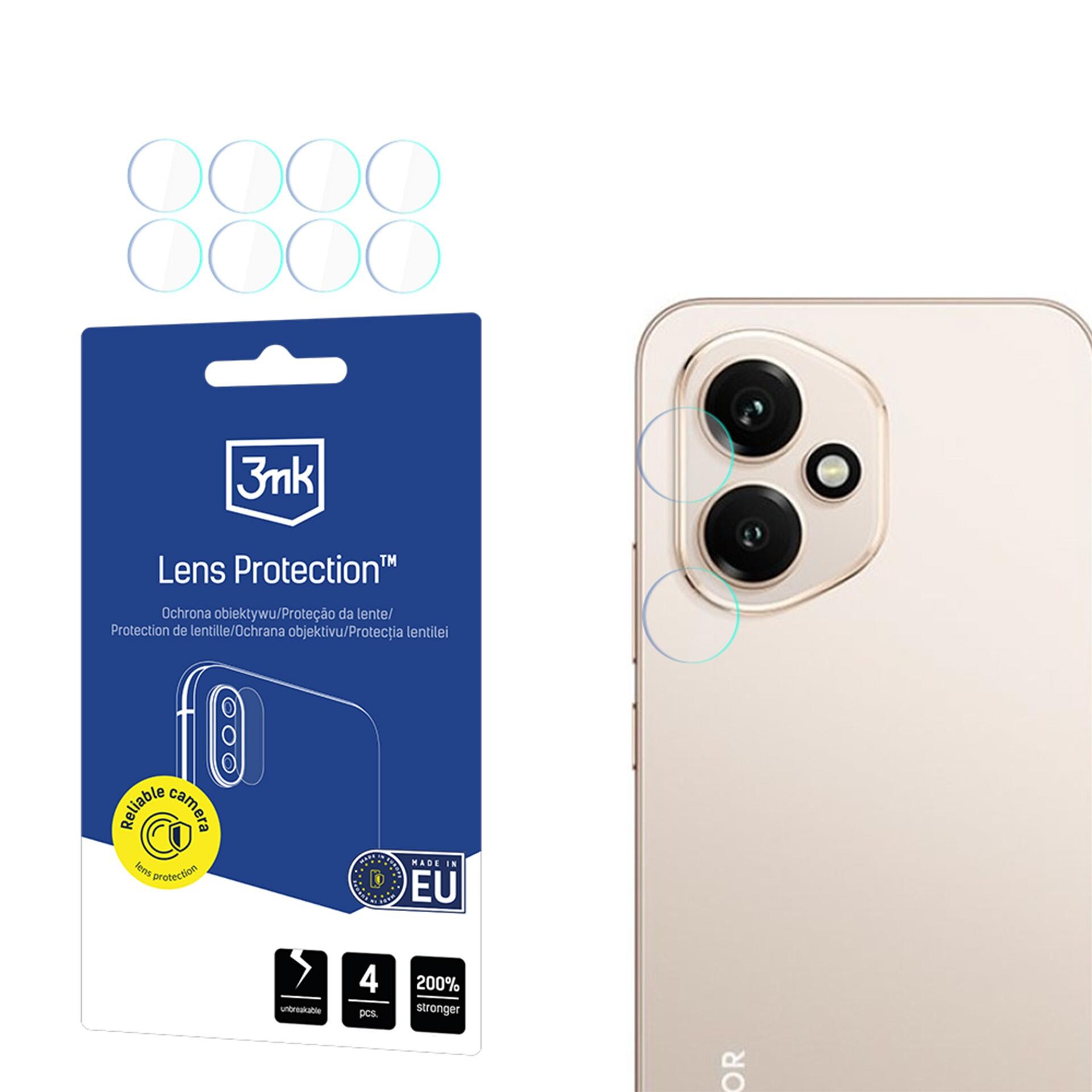 3mk Hybridglas til beskyttelse af kameraobjektivet på Honor 400