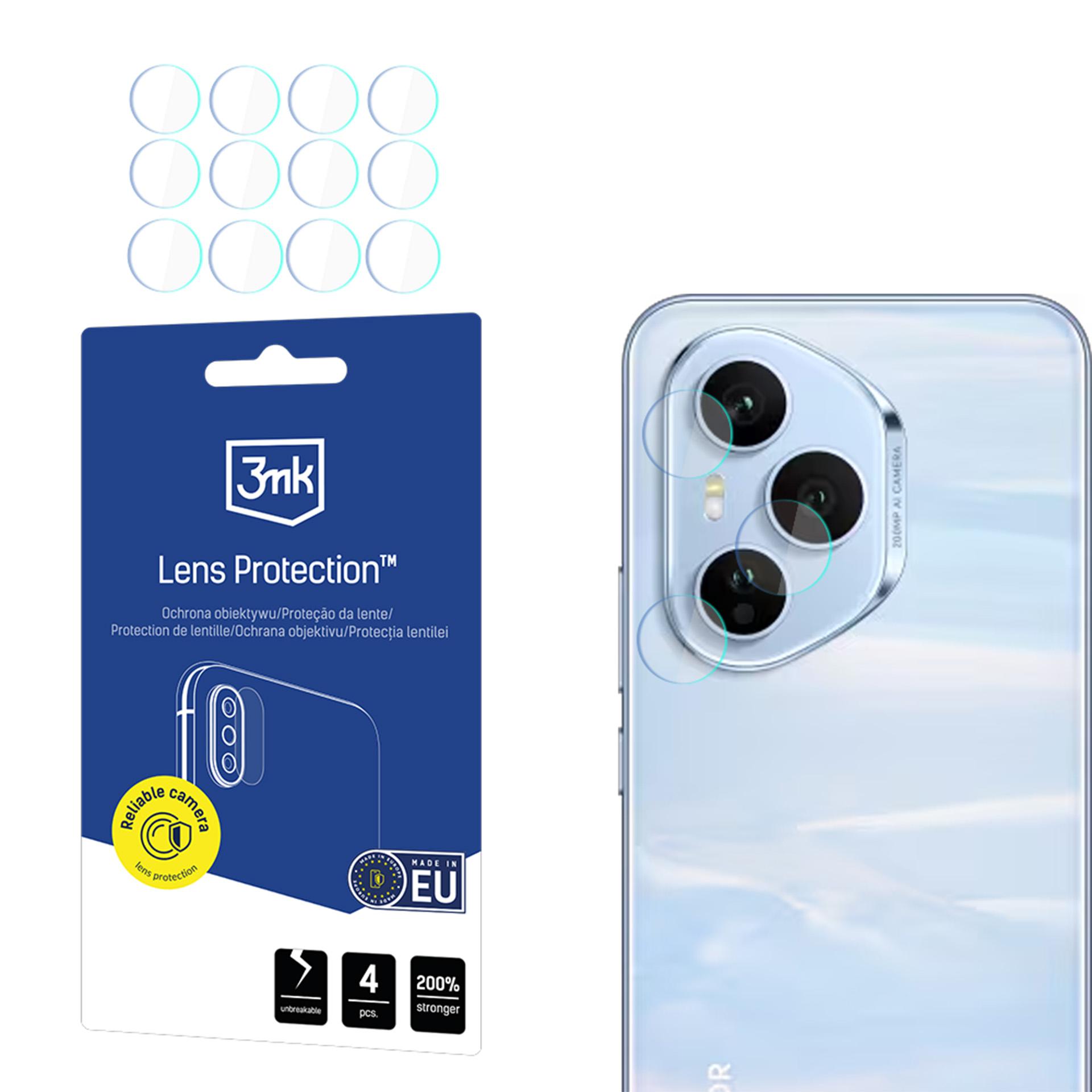 3mk Hybridglas til beskyttelse af kameralinsen på Honor 400 PRO