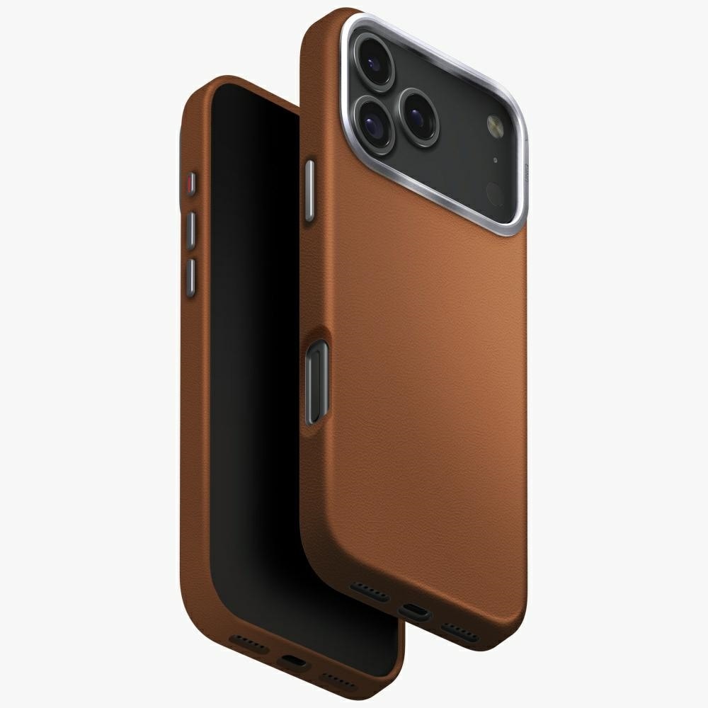 Uniq Lyden Magclick-opladningsetui til iPhone 17 Pro Max – brun