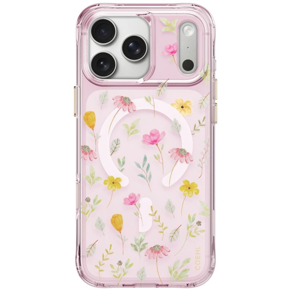 Uniq Coehl Evie magnetisk opladningsetui til iPhone 18 Pro Max / 17 Pro Max – lyserød