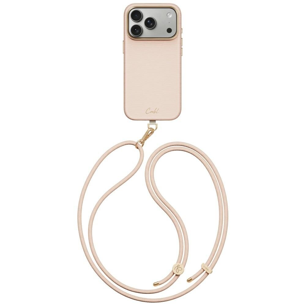 Uniq Coehl Mirelle magnetisk opladningsetui til iPhone 18 Pro / 17 Pro – lyserød