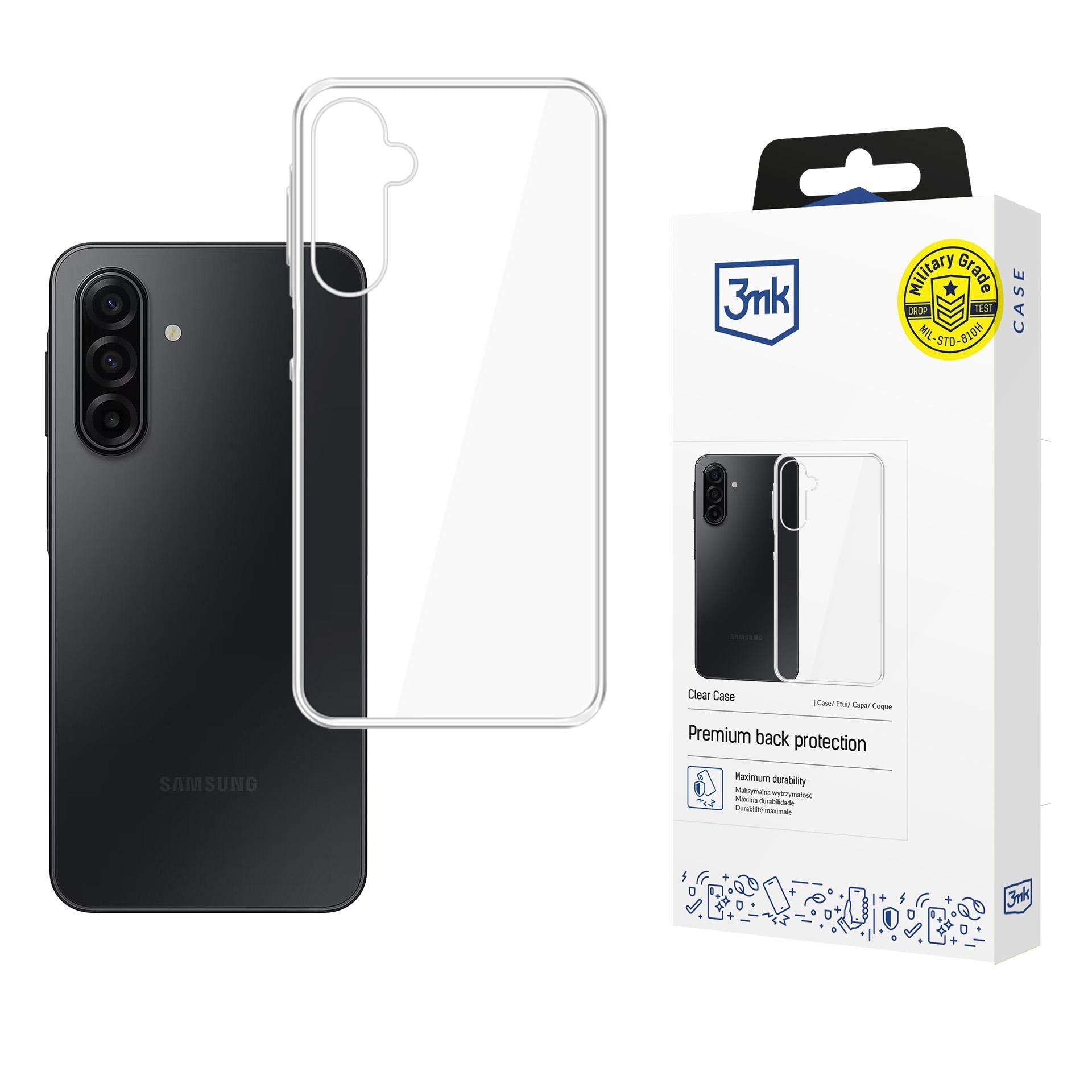 3mk gennemsigtigt cover til Samsung Galaxy A17 5G – gennemsigtigt