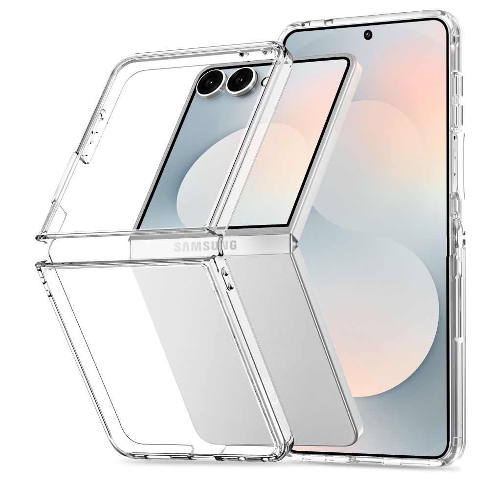 Tech-Protect FlexAir Hybrid-etui til Samsung Galaxy Z Flip 8 – gennemsigtigt