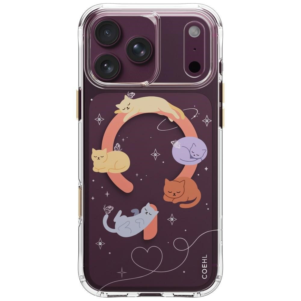 Uniq Coehl Elysie magnetisk opladningsetui til iPhone 18 Pro Max / 17 Pro Max – Flerfarvet