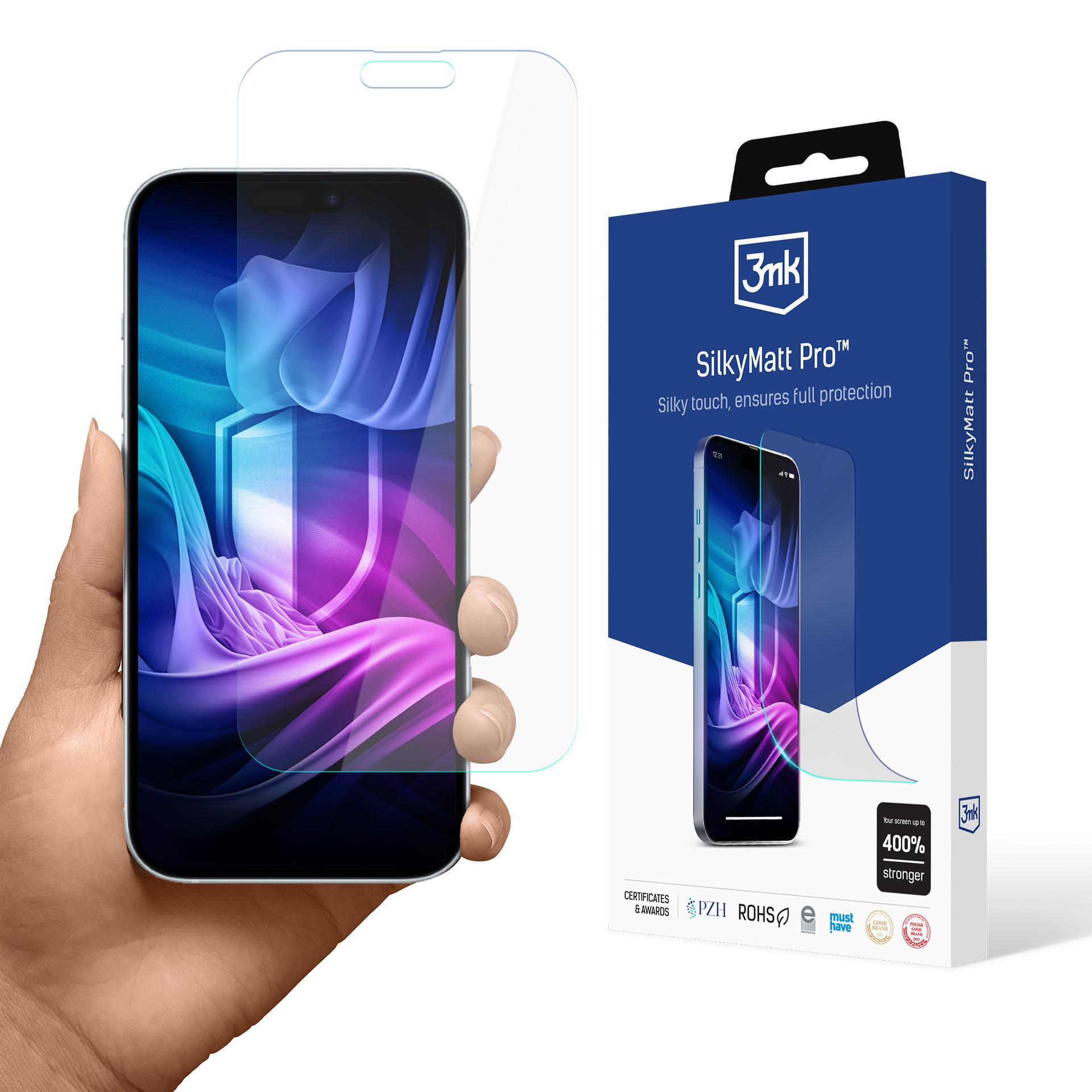 3mk Silky Matt Pro mat folie til Apple iPhone 17 Pro