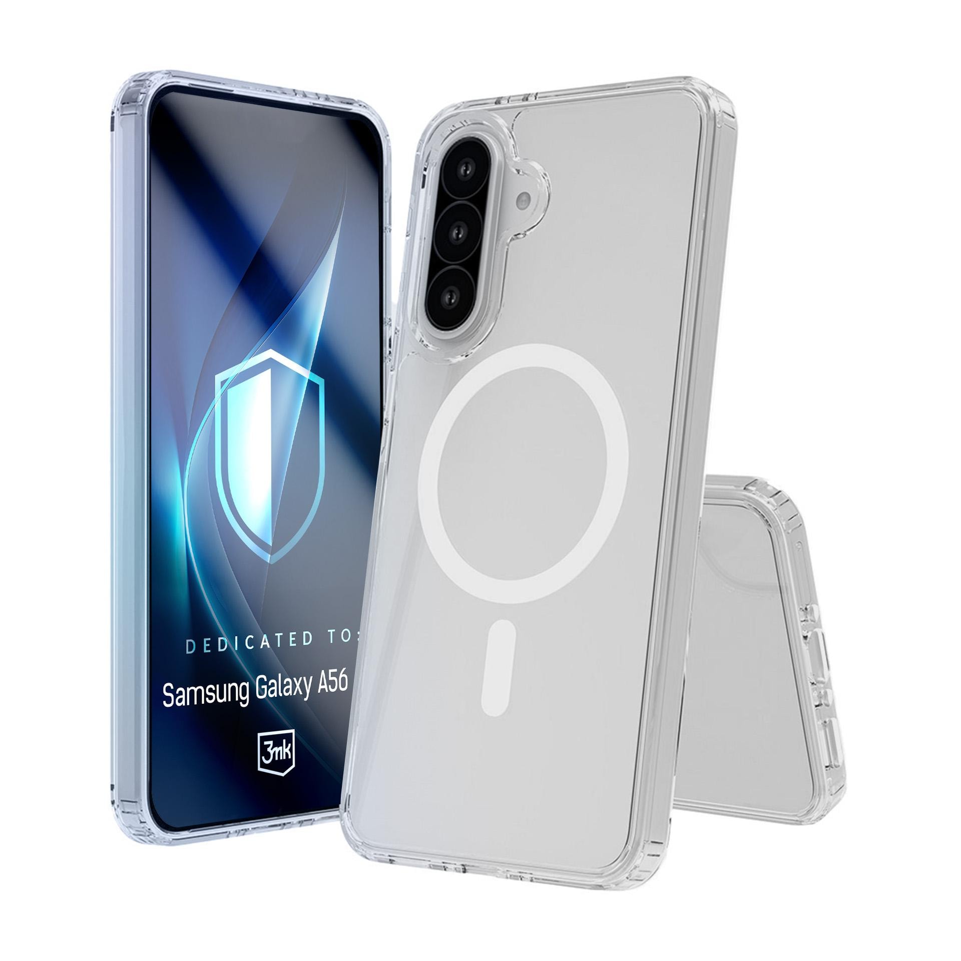 3mk Armor MagCase til Samsung Galaxy A56 – gennemsigtig