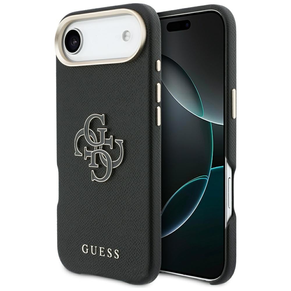 Guess FW Resin Logo iPhone Air-etui – Sort