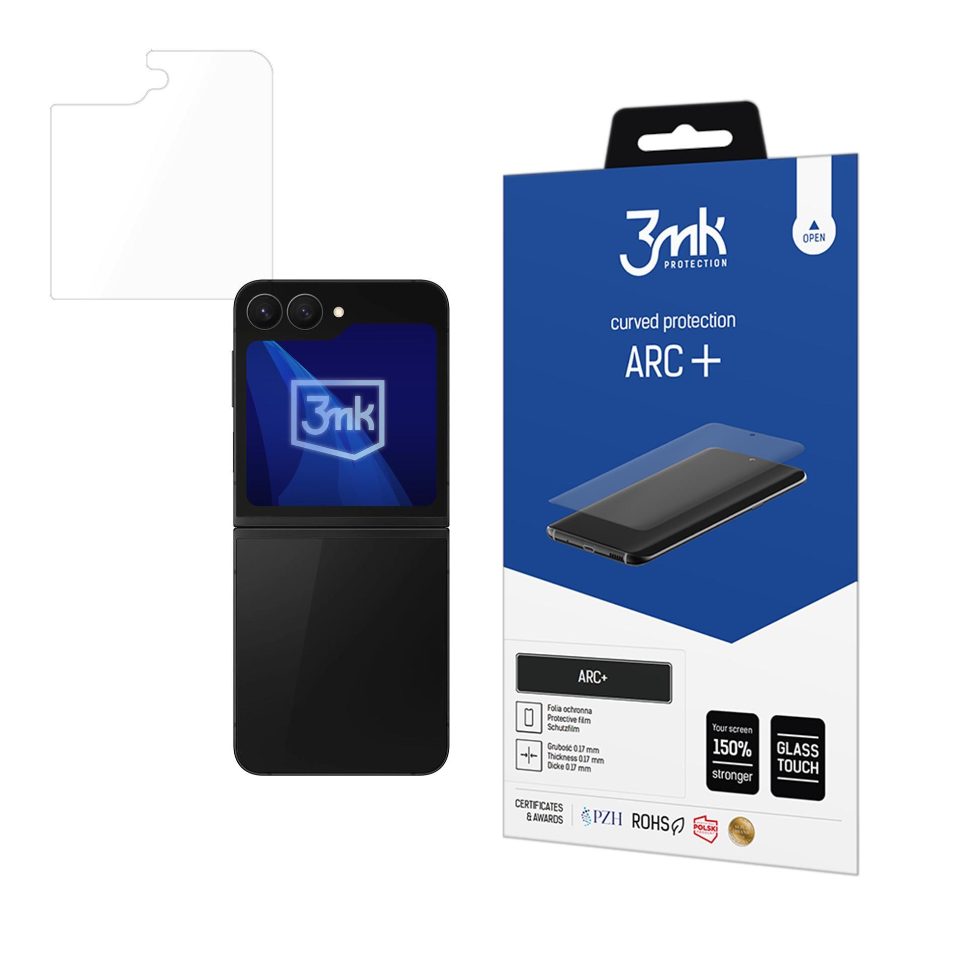 3mk ARC+ beskyttelsesfilm til Samsung Galaxy Z Flip 6 / 7 FE