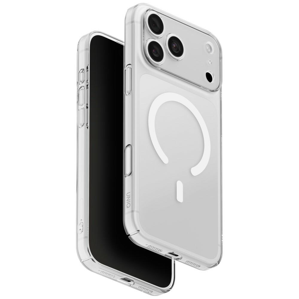 Uniq Airsuit Magclick-opladningsetui til iPhone 18 Pro Max / 17 Pro Max – gennemsigtigt