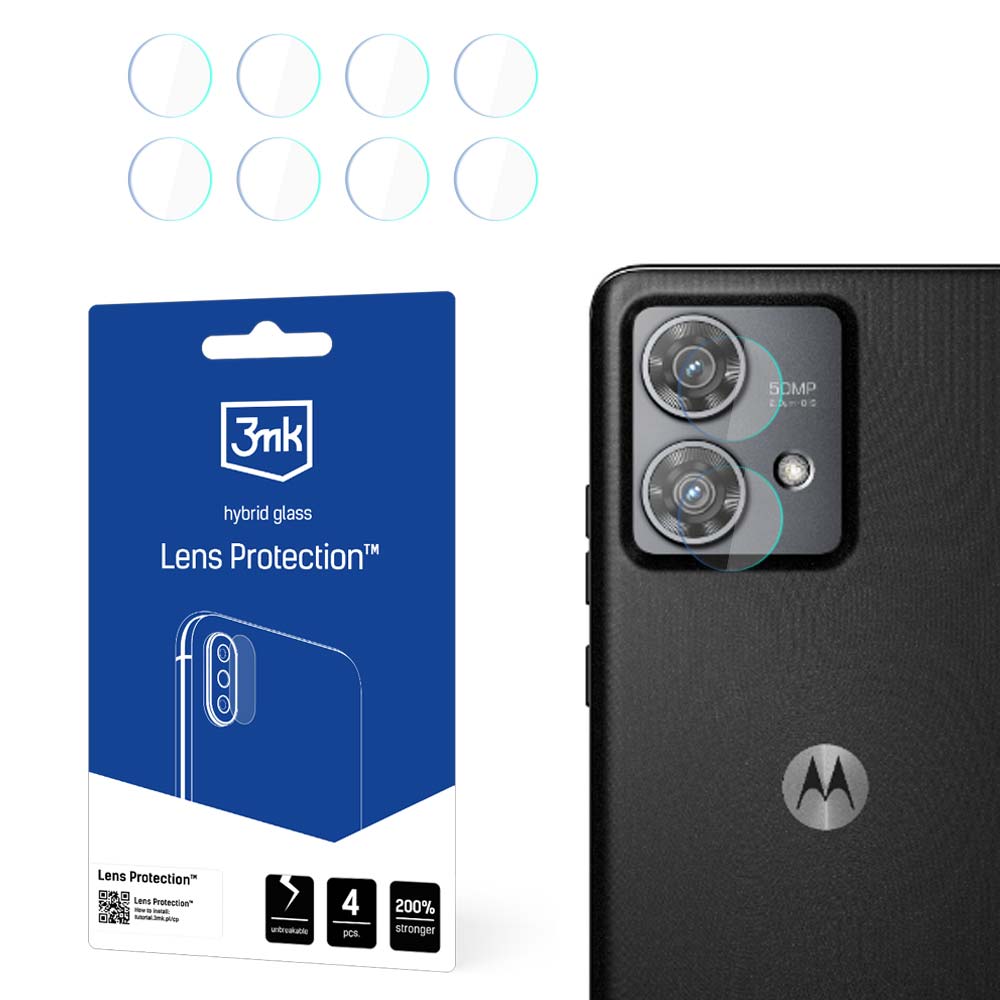 3mk Lens Protection™ hybridkameraglas til Motorola Edge 40 Neo