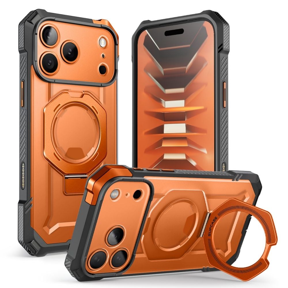 Supcase UB Grip Mag MagSafe-etui til iPhone 18 Pro Max / 17 Pro Max – Orange